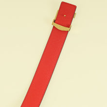 Louis Vuitton Monogram Red Initiales 30mm Reversible Belt 30