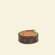 Louis Vuitton Brown Monogram LV Initials Belt 34