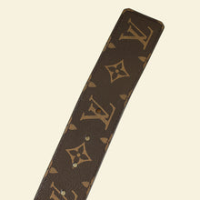 Louis Vuitton Brown Monogram LV Initials Belt 34