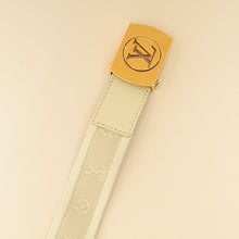 Louis Vuitton Cream Monogram Fortune Sangle Belt 32