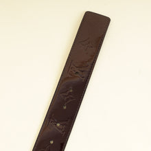 Louis Vuitton Amarante Monogram Vernis Initials Belt 34