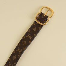 Louis Vuitton Ebene Monogram Mini 25mm Belt 34