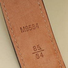 Louis Vuitton Ebene Monogram Mini 25mm Belt 34