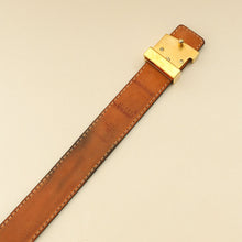 Louis Vuitton Brown Monogram 25mm LV Initials Belt 32
