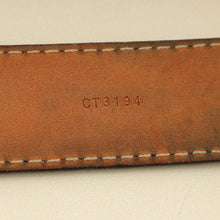 Louis Vuitton Brown Monogram 25mm LV Initials Belt 32
