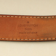 Louis Vuitton Brown Monogram 25mm LV Initials Belt 32