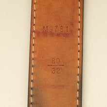 Louis Vuitton Brown Monogram 25mm LV Initials Belt 32