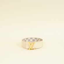 Louis Vuitton Damier Azur Initials Buckle 40mm Belt 32