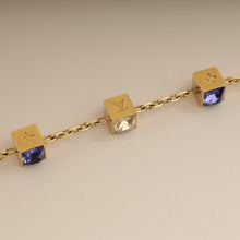 Louis Vuitton Purple Multicolor Gamble Bracelet
