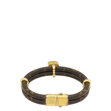 Louis Vuitton Brown Monogram Keep It Twice Bracelet