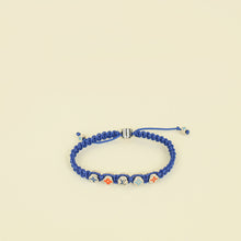 Louis Vuitton Blue Monogram Colours Braided Bracelet