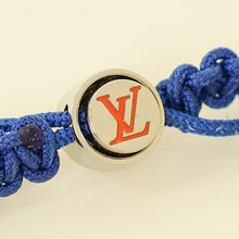 Louis Vuitton Blue Monogram Colours Braided Bracelet