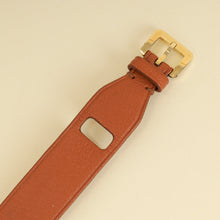 Louis Vuitton Camel Goatskin Spike It Wrap Bracelet