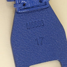 Louis Vuitton Blue Goatskin Spike It Wrap Bracelet
