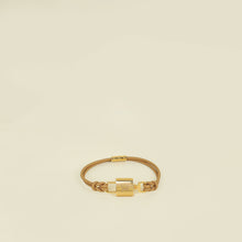 Louis Vuitton Beige Padlock Bracelet