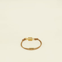 Louis Vuitton Beige Padlock Bracelet