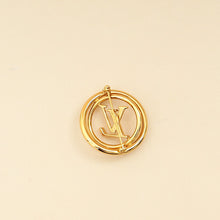 Louis Vuitton Gold Logo Stellar Pin