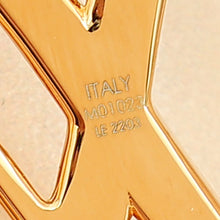 Louis Vuitton Gold Logo Stellar Pin