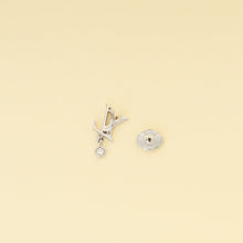 Louis Vuitton 18K White Gold Diamond Idylle Blossom LV Stud Earrings