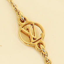 Louis Vuitton Gold Finish Petit Louis Earrings