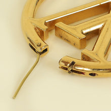 Louis Vuitton Gold Louise Hoop GM Earrings