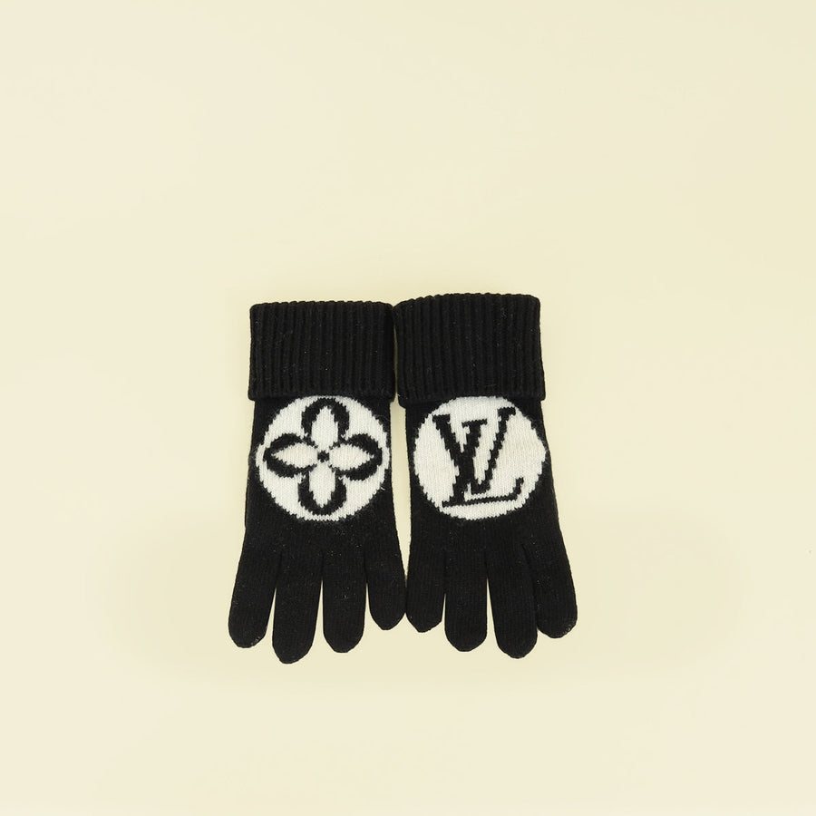 Louis Vuitton Black Medallion Glove