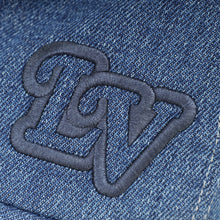 Louis Vuitton Blue Logo Embroidery Baseball Cap