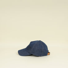 Louis Vuitton Blue Logo Embroidery Baseball Cap