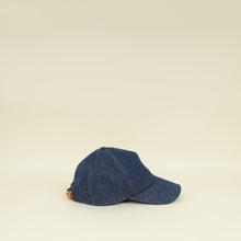 Louis Vuitton Blue Logo Embroidery Baseball Cap