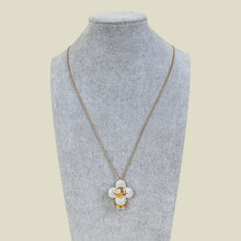 Louis Vuitton 18K 3 Golds and Diamonds Pavage Vivienne Large Pendant
