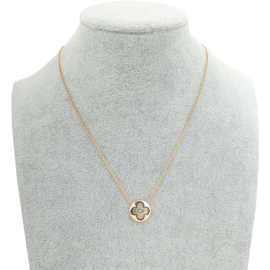 Louis Vuitton 18K Rose Gold Colour Blossom Sun Pendant Necklace