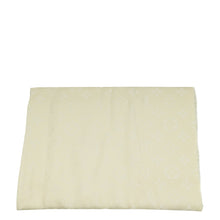 Louis Vuitton Beige Silk Wool Monogram Shawl