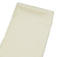 Louis Vuitton Beige Silk Wool Monogram Shawl