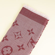 Louis Vuitton Bicolor Monogram Silk Wool Shawl