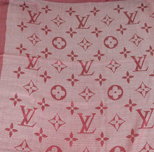 Louis Vuitton Bicolor Monogram Silk Wool Shawl