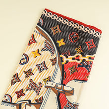 Louis Vuitton Multicolor Pop Monogram Silk Scarf 90