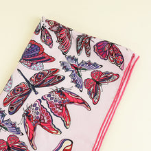 Louis Vuitton Pink Multicolor Carre World Of Love Butterfly Square Scarf