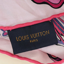 Louis Vuitton Pink Multicolor Carre World Of Love Butterfly Square Scarf