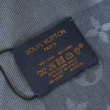 Louis Vuitton Blue Classic Monogram Shawl