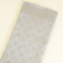 Louis Vuitton Greige Monogram Shine Shawl