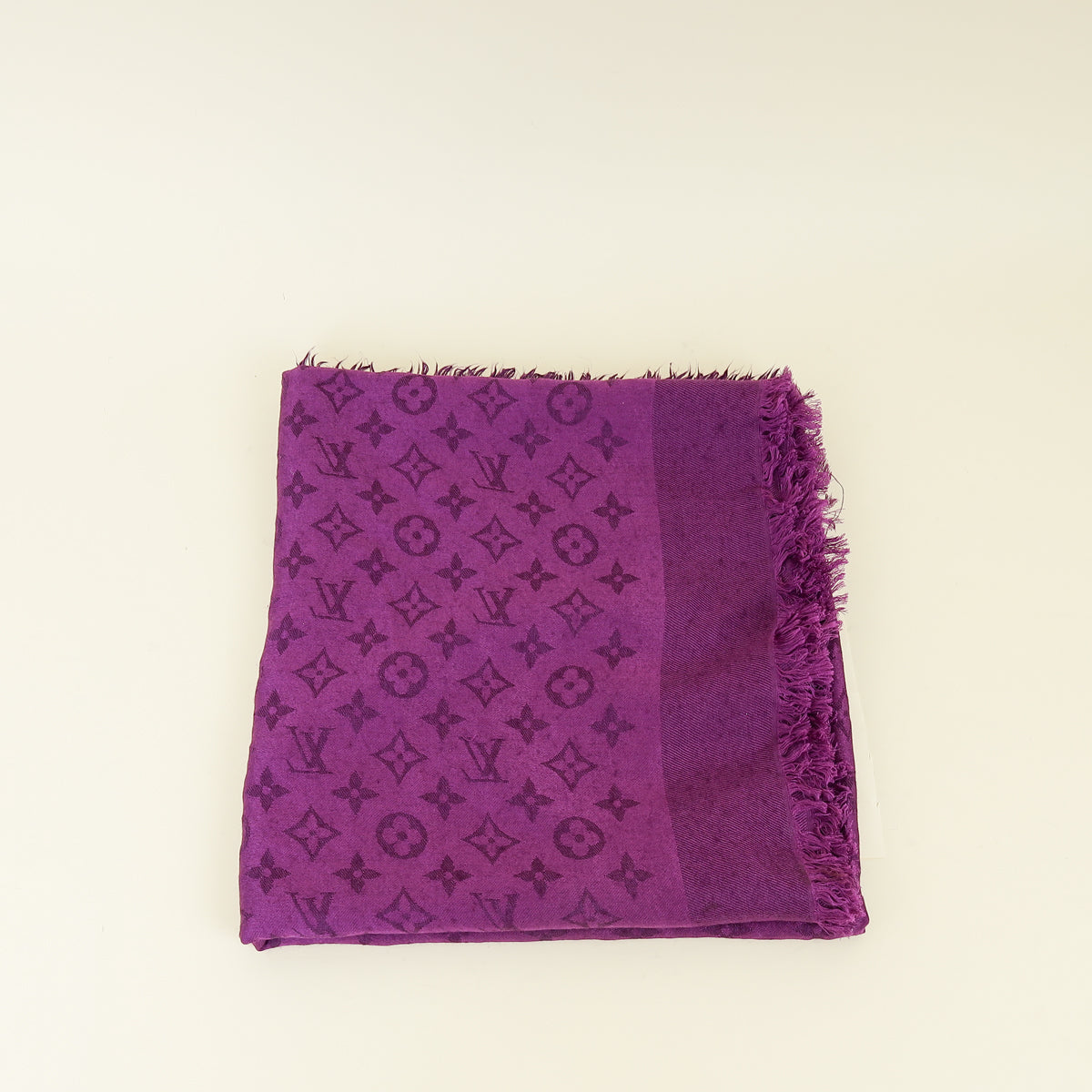 Louis Vuitton Violet Monogram Classic Shawl