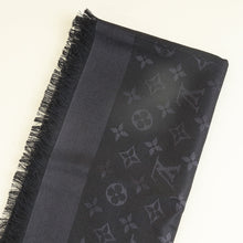 Louis Vuitton Black Monogram Classic Shawl