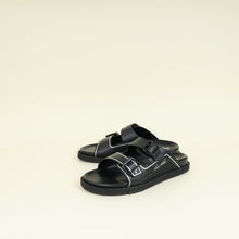 Louis Vuitton Black Trainer Slide Slippers Men's 11