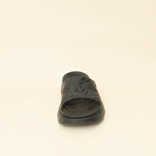 Louis Vuitton Black Monogram Embossed Pool 55 Flat Comfort Mule 36