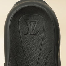 Louis Vuitton Black Monogram Embossed Pool 55 Flat Comfort Mule 36