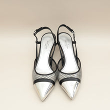 Louis Vuitton Black Mesh PVC Urban Twist Slingback 35