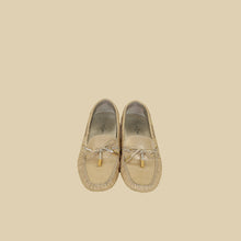 Louis Vuitton Light Gold Python Gloria Flat Loafer 36.5