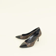 Louis Vuitton Monogram Black Cap Toe Fetish Pump 36.5