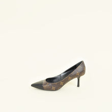 Louis Vuitton Monogram Black Cap Toe Fetish Pump 36.5
