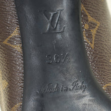 Louis Vuitton Monogram Black Cap Toe Fetish Pump 36.5